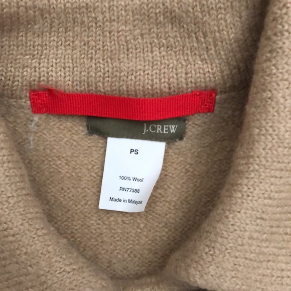 J Crew Peacoat Sweater Petite Small, EUC - Picture 5 of 6